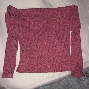 A soft strapless top